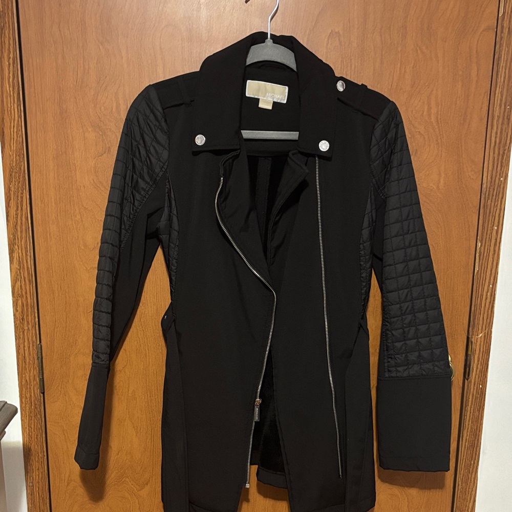 Michaels Black Quilted Utility Jacket